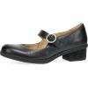 Dansko Deirdra Women’s Mary Jane – Leather Dress Shoe with Arch Support, Memory Foam Comfort, Crepe Rubber Outsole, Comfortable for Flight Attendants, Teachers & Office Wear(Black)