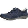Dansko Harlyn Lightweight Sneaker for Women – Stain Resistant Leather and Nylon Uppers and Arch Support in Flexible Style(Navy)