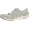 Dansko Harlyn Lightweight Sneaker for Women – Stain Resistant Leather and Nylon Uppers and Arch Support in Flexible Style(Sage)