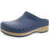 Dansko Kane Slip-On Mule Clog for Women – Lightweight Cushioned Comfort and Removable EVA Footbed with Arch Support – Easy Clean Uppers(Blue Molded)