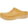 Dansko Kane Slip-On Mule Clog for Women – Lightweight Cushioned Comfort and Removable EVA Footbed with Arch Support – Easy Clean Uppers(Mustard Molded)
