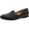 Dansko Larisa Slip-On Flats for Women – Comfotable Flat Shoes with Arch Support – Versatile Casual to Dressy Footwear – Lightweight Rubber Outsole(Black)