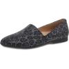 Dansko Larisa Slip-On Flats for Women – Comfotable Flat Shoes with Arch Support – Versatile Casual to Dressy Footwear – Lightweight Rubber Outsole(Grey Leopard)