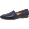 Dansko Larisa Slip-On Flats for Women – Comfotable Flat Shoes with Arch Support – Versatile Casual to Dressy Footwear – Lightweight Rubber Outsole(Navy)
