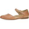 Dansko Liv D’Orsay Mary Jane Flats for Women – Arch Support, Soft Leather, Adjustable Buckle, All-Day Comfort, Quality Construction(Tan)
