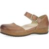 Dansko Mae Mary Jane for Women – Dual-Density Cork/EVA Midsole and Lightweight Rubber Outsole Provide Durable and Comfortable Ride on Patented Stapled Construction(Tan)