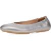 Dansko Mollie Slip-On Ballerina Flats for Women – Built-in Wedge with Arch Support – Versatile Casual to Dressy Footwear – Lightweight Rubber Outsole(Pewter)