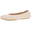 Dansko Mollie Slip-On Ballerina Flats for Women – Built-in Wedge with Arch Support – Versatile Casual to Dressy Footwear – Lightweight Rubber Outsole(Sand)