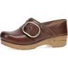 Dansko Pearson Clogs for Women – Rocker Sole and Arch Support for Comfort(Brown)