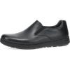 Dansko Thomas Stylish Slip-On Sneaker for Men – Supportive and Stable Footbed for All-Day Comfort – Wipe-Clean Leathers and Slip-Resistant Rubber Outsoles(Black)