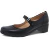 Dansko Womens Callista Mary Jane – Comfort Shoes, Arch Support, adjustabale Strap(Black)
