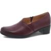 Dansko Womens Camdyn Heel – Comfort Shoes, Arch Support, Slip on(Wine)
