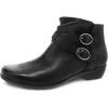 Dansko Women’s Faithe Inside Zip Ankle Bootie(Black)