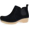 Dansko Women’s Frankie(Black Waterproof Suede)