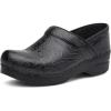 Dansko Women’s Professional Slip-On Clogs –Rocker Sole and Arch Support for Comfort-Ideal for Nursing, Food Service, Healthcare(Black Tooled)