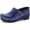 Dansko Women’s Professional Slip-On Clogs –Rocker Sole and Arch Support for Comfort-Ideal for Nursing, Food Service, Healthcare(Blue Water)