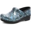 Denim Floral Patent