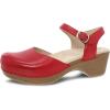 Dansko Women’s Sam Sandals – Comfort, Support, Womens Dress Sandals(Red)