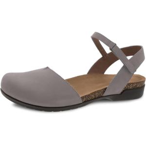 Dansko Rowan Sandal for Women – Memory Foam and Cork Footbed for Comfort and Arch Support – Lightweight Rubber Outsole for Long-Lasting Wear – Versatile Casual to Dressy Footwear(Taupe)